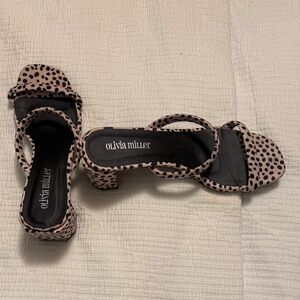 Olivia Miller Women's Carlisle Block Heel Sandals